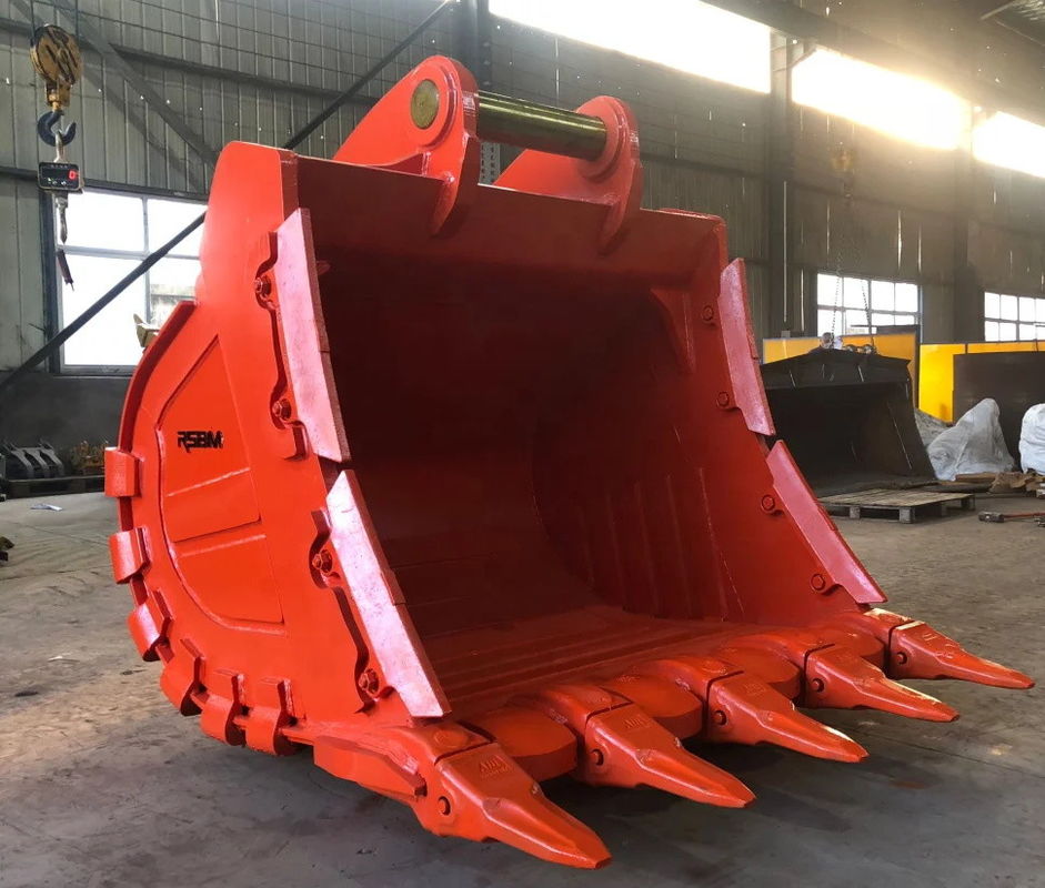 0.1-12m3 उत्खनन मशीनों के लिए खनन रॉक बाल्टी