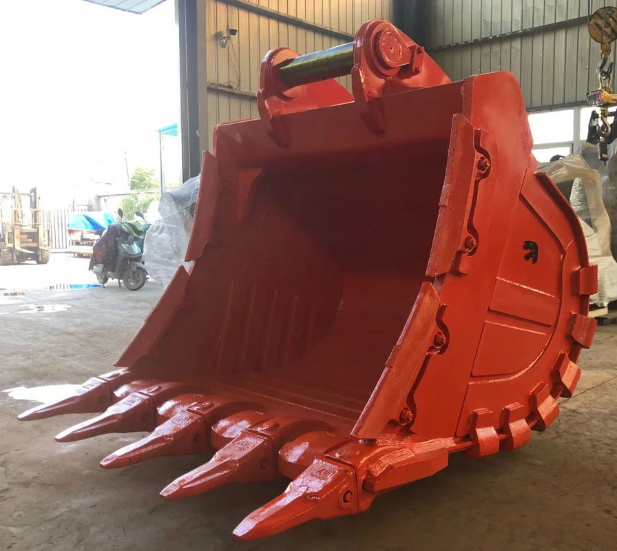 0.1-12m3 उत्खनन मशीनों के लिए खनन रॉक बाल्टी