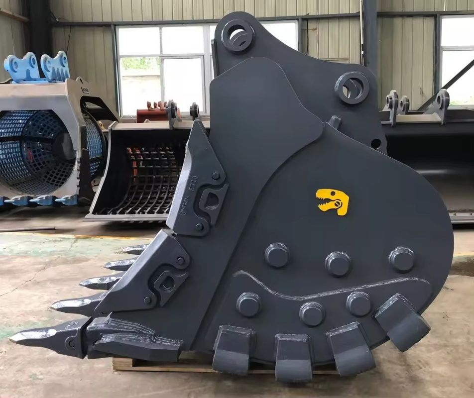 भारी मशीन भूमि ग्रेडिंग पार्ट्स Q355 1-80T खुदाई के लिए कंकाल बाल्टी